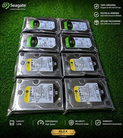 Seagare + WD