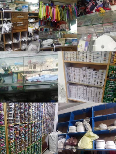 "Running Tailoring Material Shop Setup and Business for Sale"