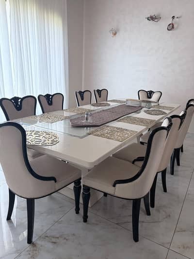 dining table with 8 chairs