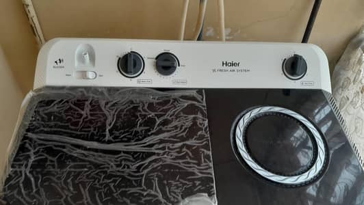 Haier 10 Kg Semi Automatic - Almost Brand New