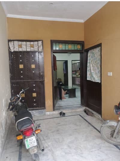 4 Marla Ground Floor Portion For Rent  Baick Garage Parking