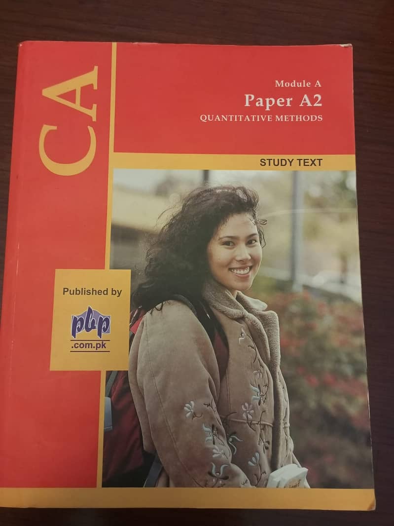 CA Paper A2 Quantitative Methods 0