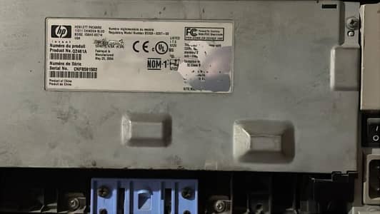 HP PRINTER 02461A