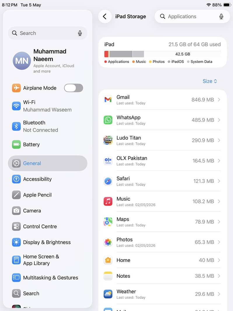 IPad mini 5 1