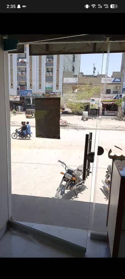 mirror glass with motor