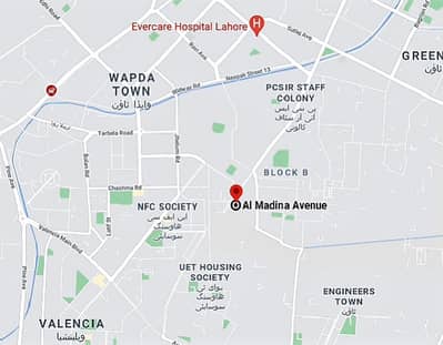 5 marla plot for sale almadina avenue near mazail chowk