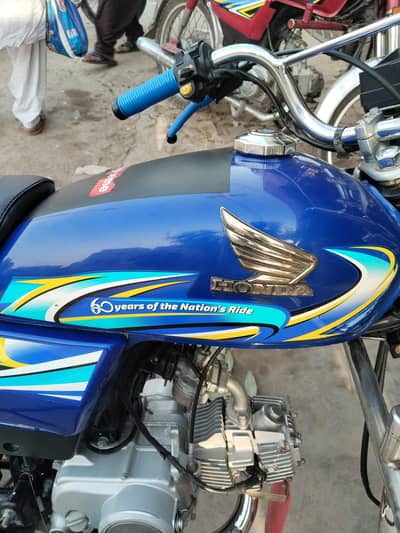 Tanki Tapa 2024 Blue For sale bike sa utar k du ga