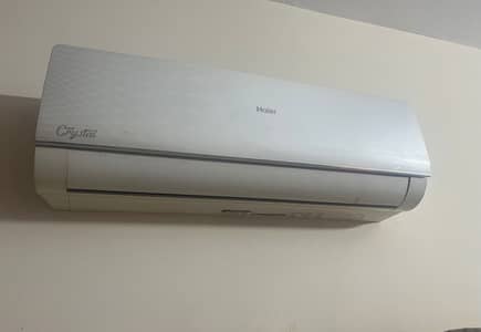 haier 1 ton invert ha just gas leak ha