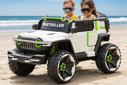 Kids electric jeep in excellent condition stylish and powerful