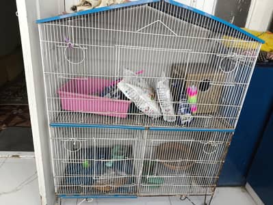 2 story pinjra/cage