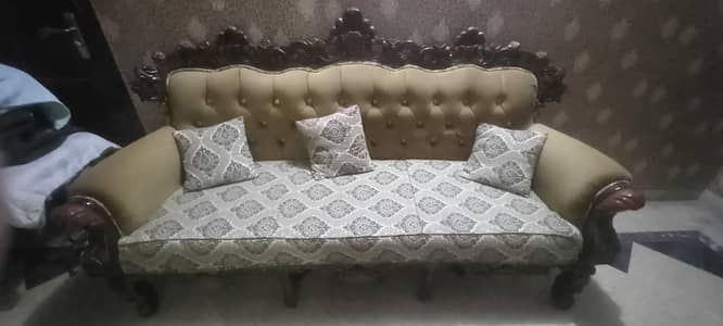 5 seater crown sofa set