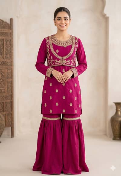 Branded stitched dress in excelant condition 3 piece