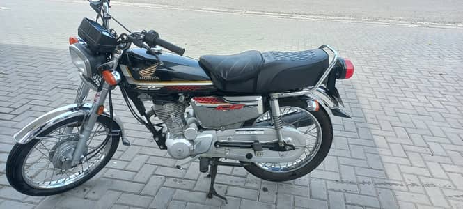 Honda CG 125 2024 5 gear self strat