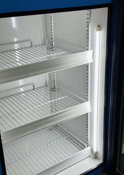 Varioline Intercool Blue Glass Door Display Refrigerator
