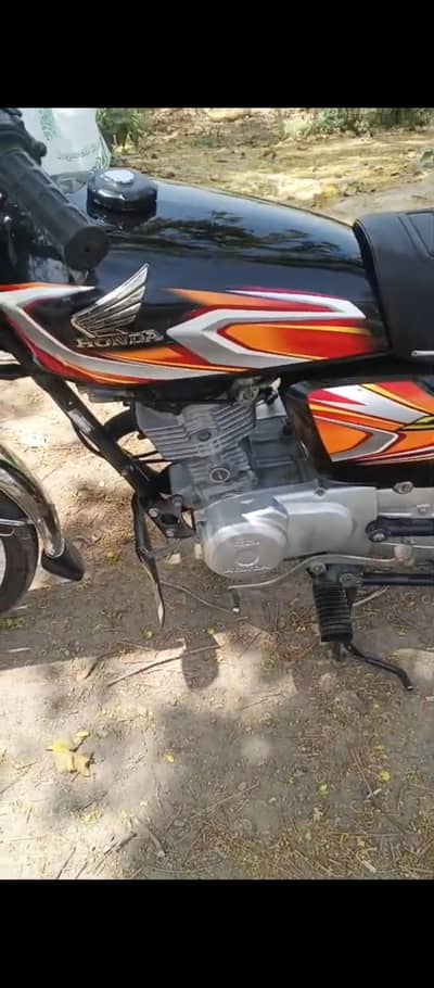 HONDA CG125_2022 Model Black Good Condition For sale