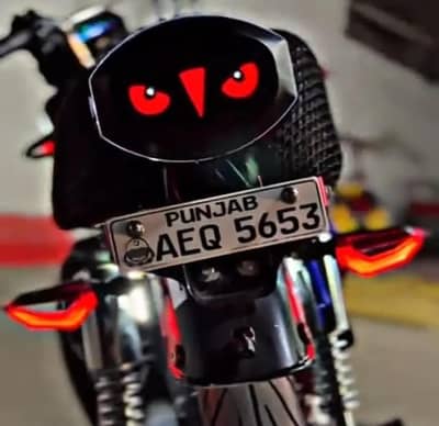 Back Eye Light Multi Color CG 125 | Fancy Back Eyes Light For Honda 12