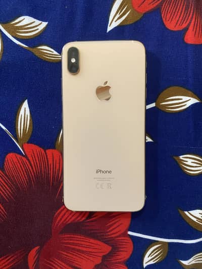 Iphone x s max golden pta approved 64gb