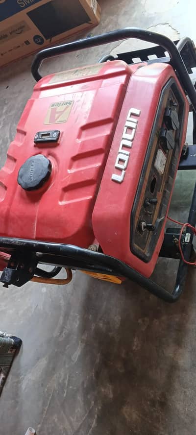 loncin company generator gas and fuel 8/10 condition