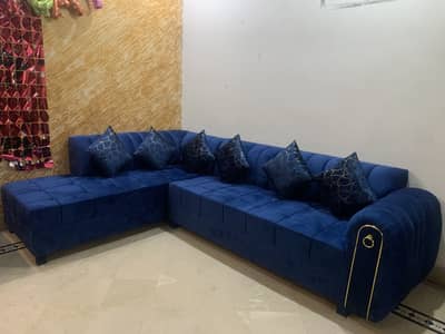 sofa set l shaped corner 6 seater
