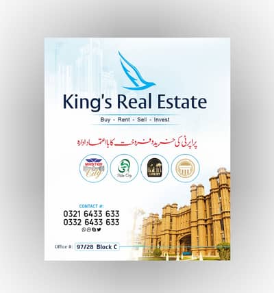 Buy Your Ideal 5 Marla Residential Plot In A Prime Location Of Master City Housing Scheme