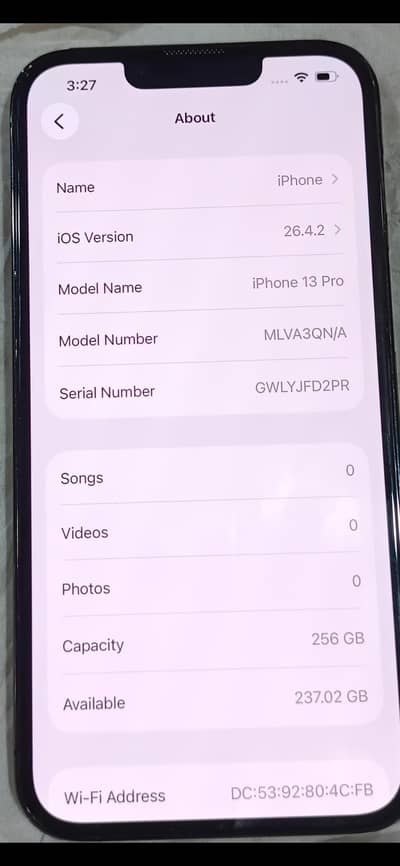 iphone 13 pro non pta in lush condition