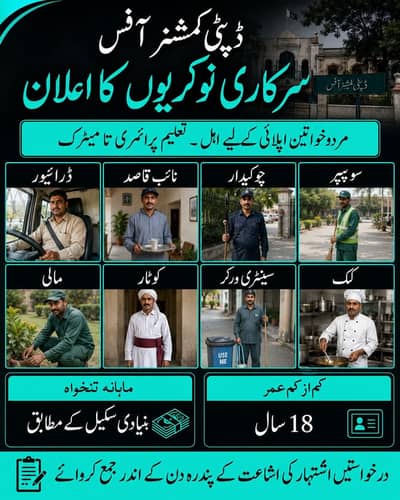 government jobs available last date 30 tak like arrange jaldi