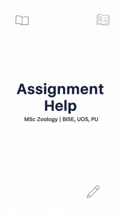 Mce zoology - biology assignment help flexible timing.