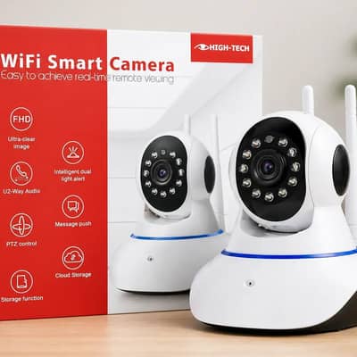 WiFi Smart PTZ Camera FHD 1080P White