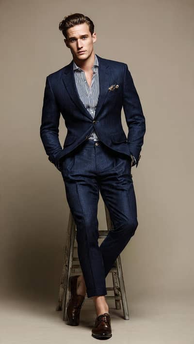 pent coat fine suiting saddar
