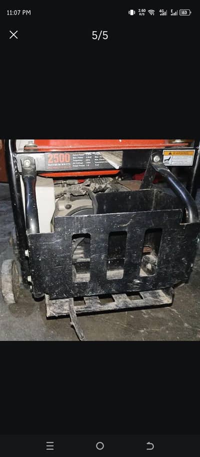 LONCIN GENERATOR 3500D-A GOOD CONDITION