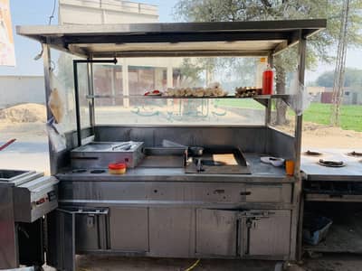 Burger stall