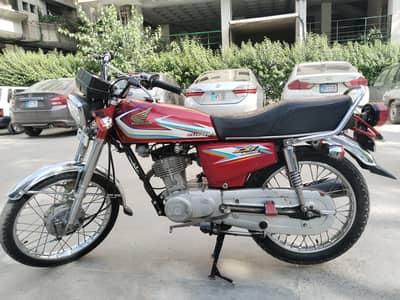 Honda CG 125 2016 Model Rawalpindi Registered – Excellent Condition