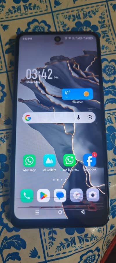 Infinix hot 40i read aad 8+8/128 Exchange posibale