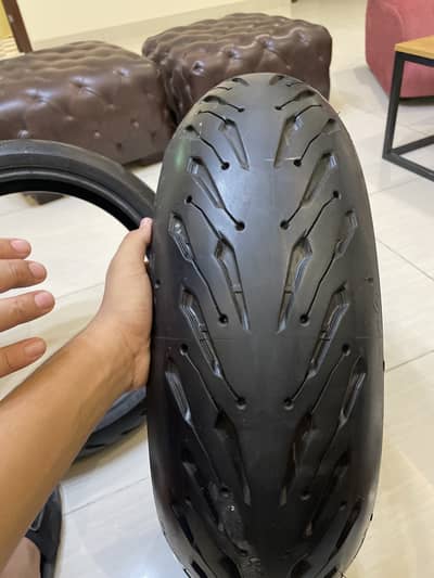 Yamaha R6 2019 michelin tyres as good as brand new