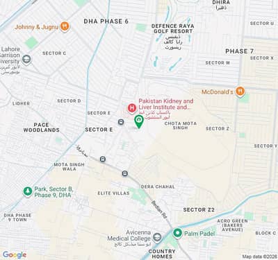 Residential Plot No-1319 For Sale 10-Marla In Dha Lahore Phase-6 Block- E Extension