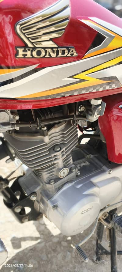 CG125 model 2025 1st owner complete documents