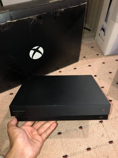Xbox one x jailbreak 4k with original box