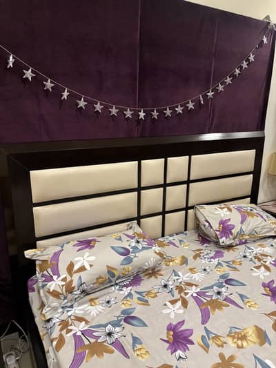 Bed set with two sofas