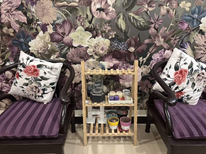 Bed set with two sofas 5