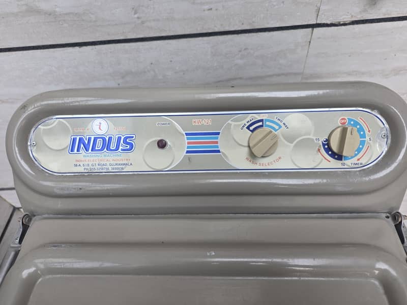 Indus Washing Machine 4