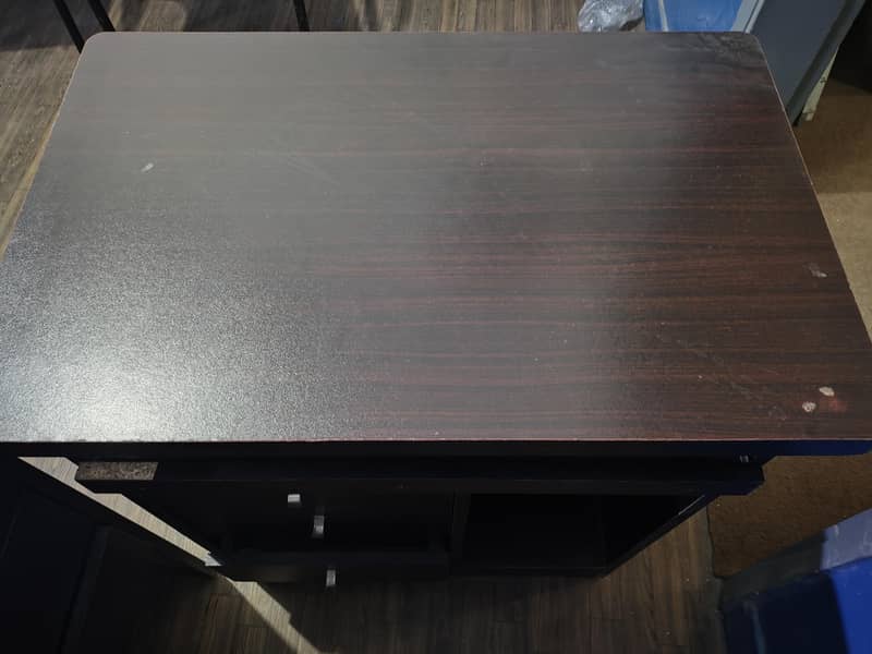executive table with side computer table 5