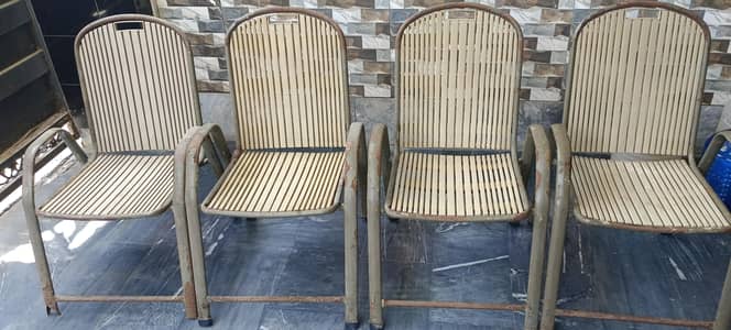 Metal plastic Chairs