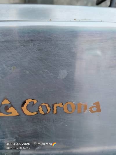 corona in working good  5 burner stove