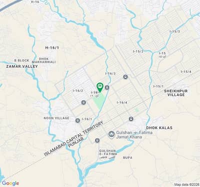 Plot for Sale in i-16 | Islamabad | 03488030330 | Ideal Location | Demand: 1.20 Crore
