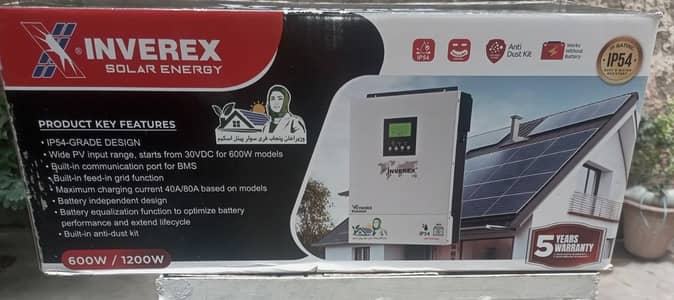 New Inverex inverter For Sale Khiabane SirSyed, S-3. Nzd Cheema Plaza