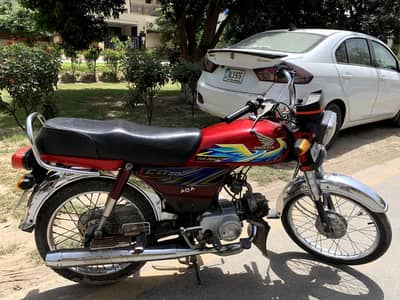 Honda CD70 2021 Modal