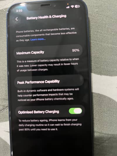 Apple iPhone 12 128gb PTA 10/10 90% water pack
