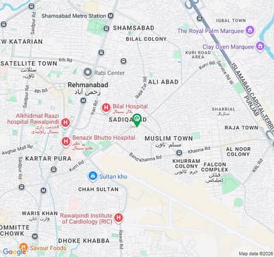 Income Generating Plaza in Sadiqabad 12 Shops + 12 Apartments