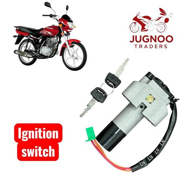 Suzuki GD110 Ignition Switch (Imported Quality, Quick Lock) - OEM Replacement