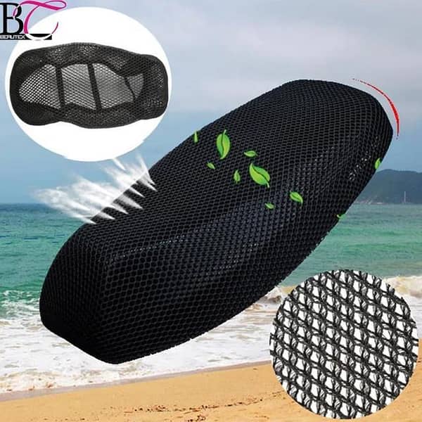 Universol Cushion Seat Cover for Motorbikes: Anti-slip, Water-Resistant Universal Fit